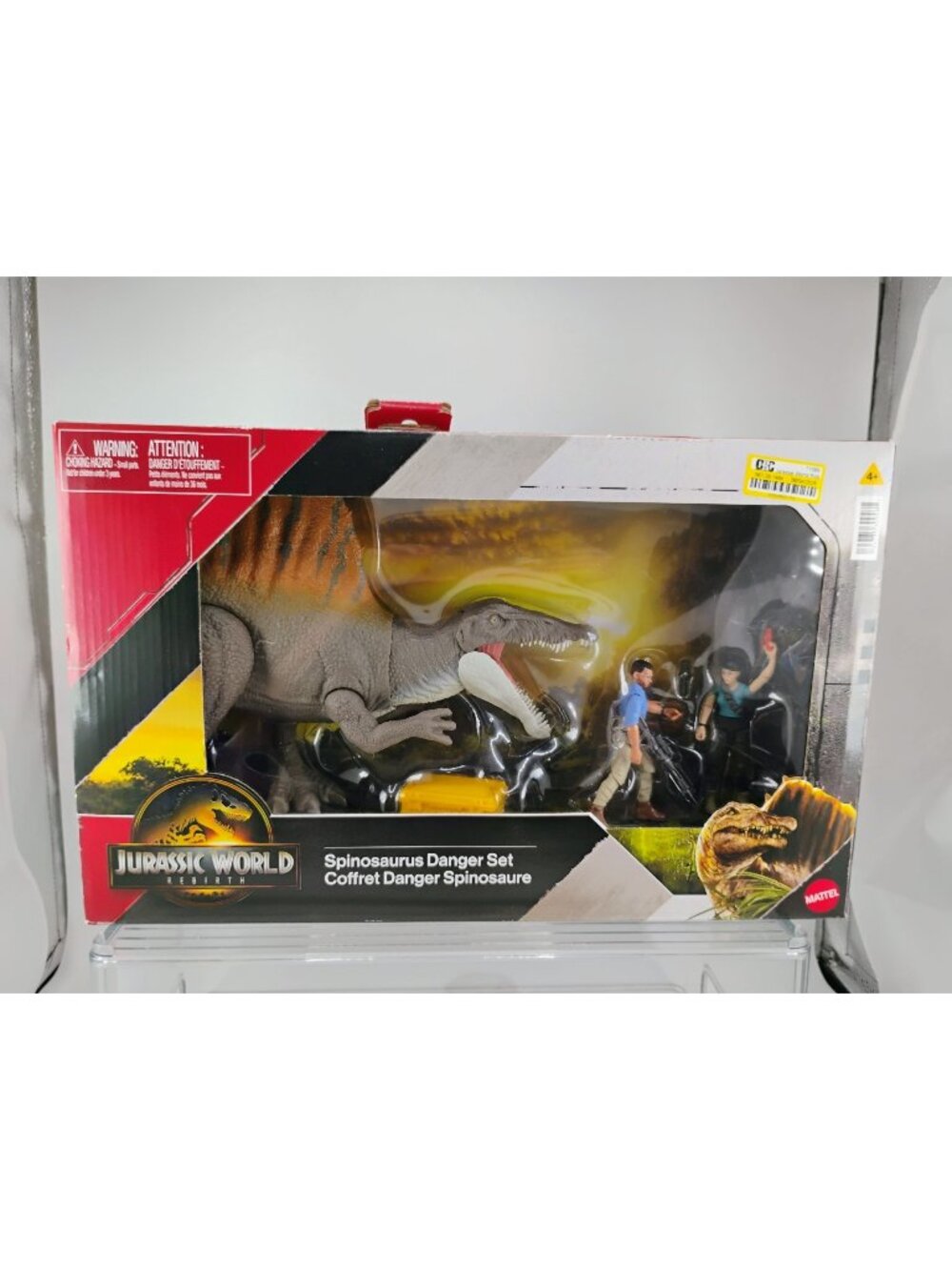 Jurassic World Spinosaurus Danger Set Collectible Action Figures